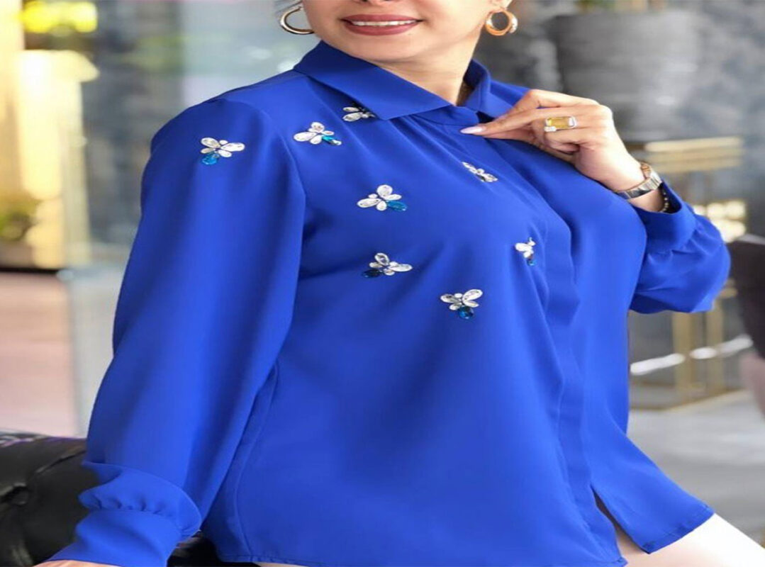 مدل پیراهن کاربنی شومیزی برای مهمانی‌ها